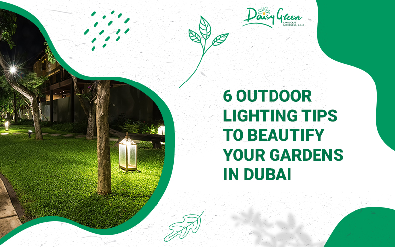 garden lighting Dubai